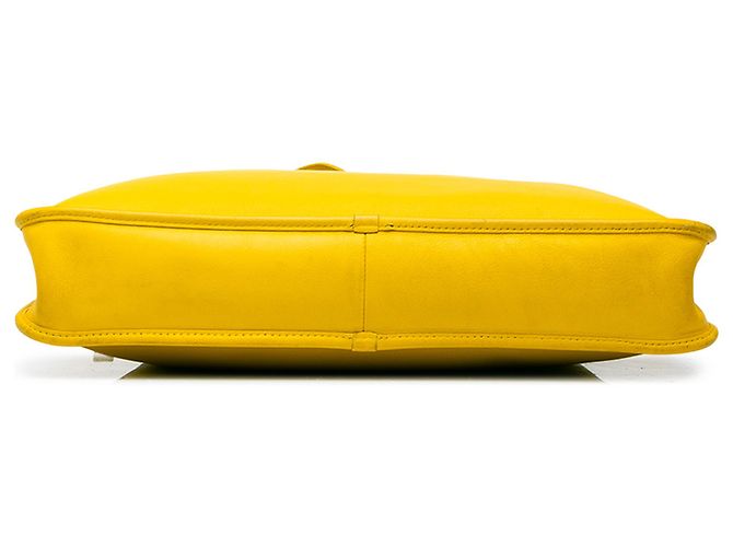 Borsetta LOEWE Anagram Toledo in pelle gialla - vista 3