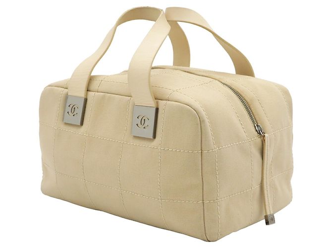 Borsa Mini Boston Chanel Chocolate Bar Wild Stitch - vista 3