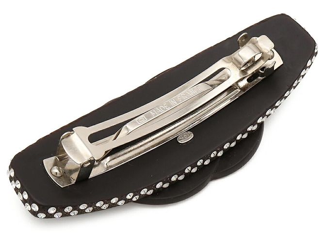 Chanel Coco Mark Haarspange Schwarz - Ansicht 5