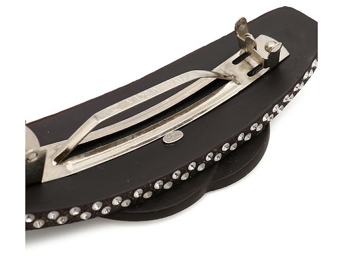 Chanel Coco Mark Haarspange Schwarz - Ansicht 6