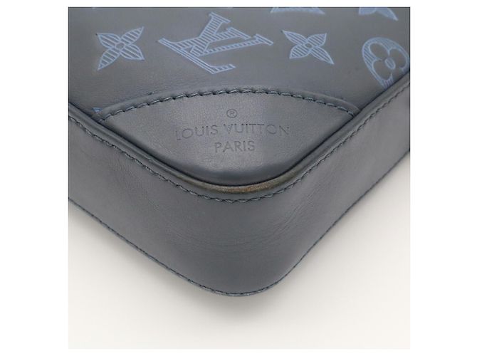 Borsa a tracolla Louis Vuitton Monogram Shadow Duo - vista 4