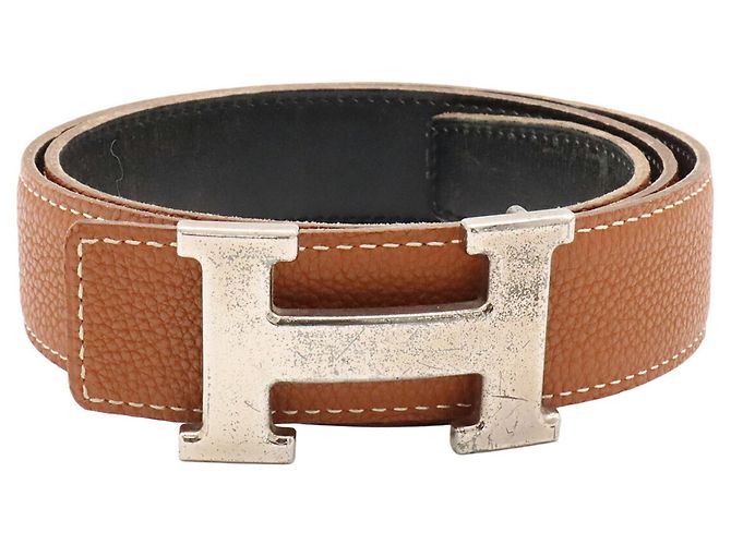 Hermès Hermes H-Belt Gürtel mit H-Schnalle - Ansicht 2