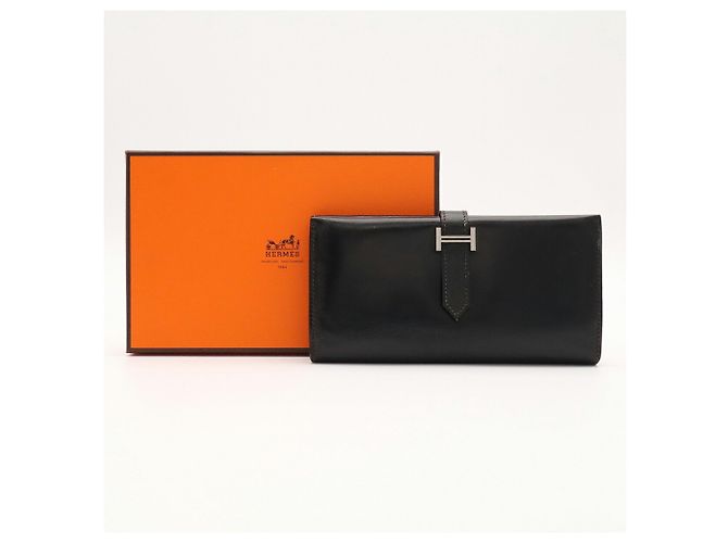 Béarn Hermès Hermes Bearn 2PLIS Tri-fold Long Wallet - view 10