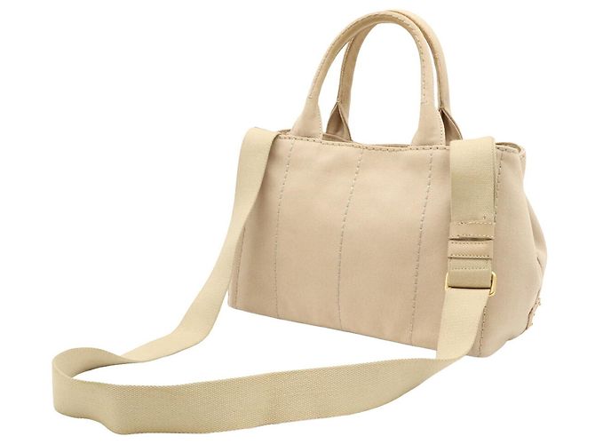 Borsa Tote/Borsa a Tracolla Prada Canapa - vista 3