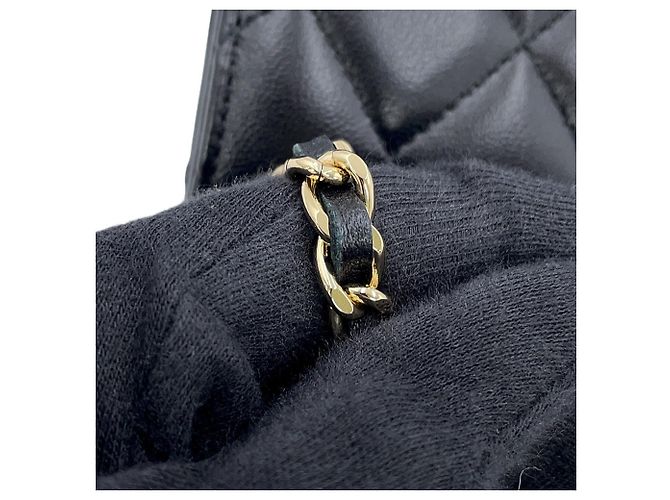 Borsa a tracolla Chanel Mini Matelassé con catena - vista 12