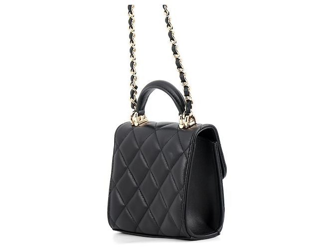 Borsa a tracolla Chanel Mini Matelassé con catena - vista 2