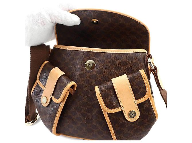 Céline Bolsa de ombro Celine Macadam - vista 8