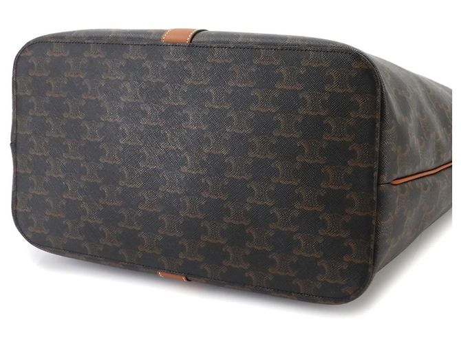 Céline Celine Triomphe Medium Cabas Tote Handbag - view 5