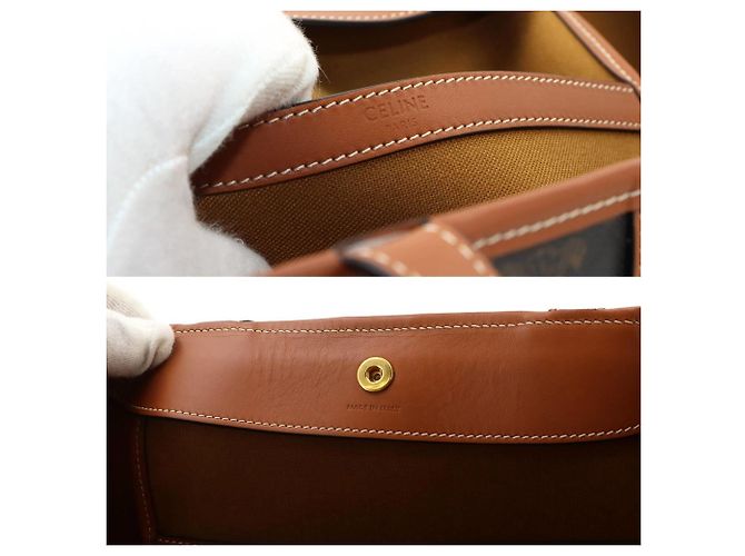 Céline Celine Triomphe Medium Cabas Tote Handbag - view 8