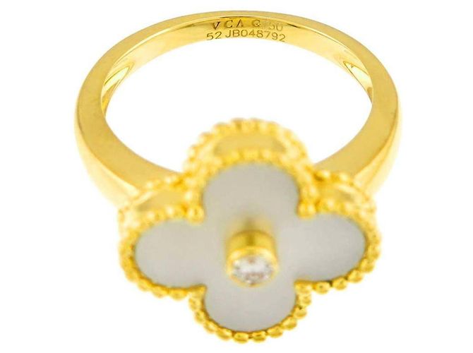 Van Cleef & Arpels Alhambra Ring aus 18K Gelbgold - Ansicht 3
