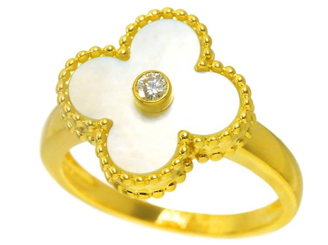 Van Cleef & Arpels Alhambra Ring aus 18K Gelbgold - Ansicht 5