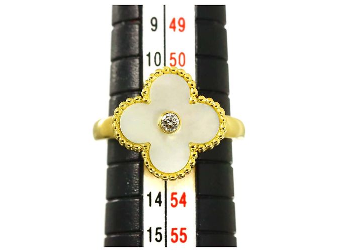 Van Cleef & Arpels Alhambra Ring aus 18K Gelbgold - Ansicht 7