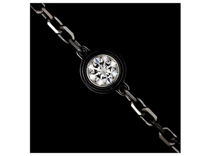 Bracciale Cartier d'Amour con ciondolo di diamanti - vista 5