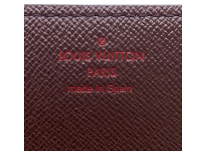 Tarjetero Louis Vuitton en Damier Ebene - vista 10