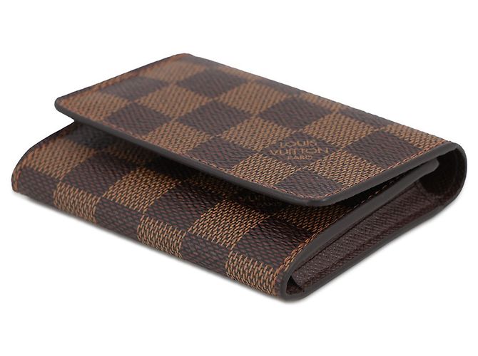 Tarjetero Louis Vuitton en Damier Ebene - vista 2