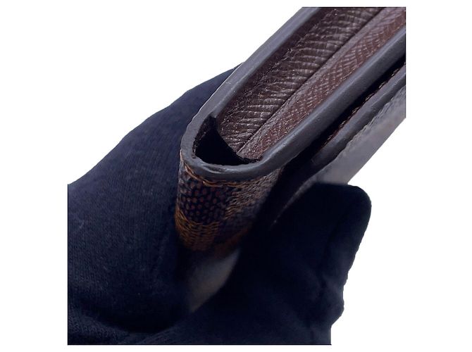 Tarjetero Louis Vuitton en Damier Ebene - vista 6