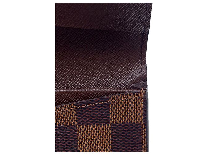 Tarjetero Louis Vuitton en Damier Ebene - vista 7