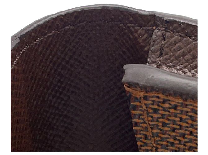 Tarjetero Louis Vuitton en Damier Ebene - vista 9