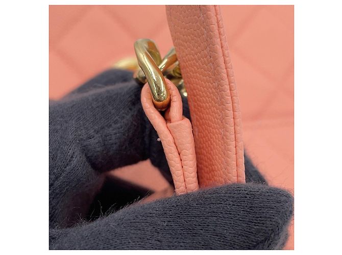 Borsa Chanel Matelassé Rosa Salmone - vista 10