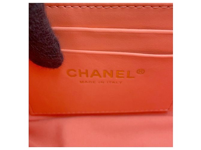 Borsa Chanel Matelassé Rosa Salmone - vista 12
