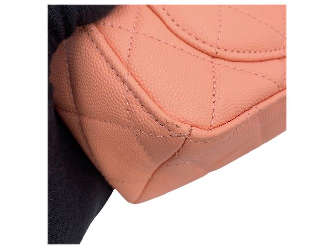 Borsa Chanel Matelassé Rosa Salmone - vista 8