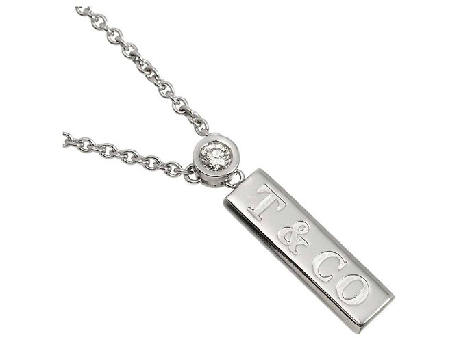 Autre Marque Collar Tiffany & Co. Bar Drop Diamond - vista 3