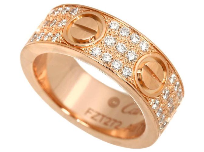 Cartier Love Ring in 18K Pink Gold - view 4