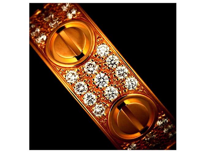 Cartier Love Ring in 18K Pink Gold - view 5