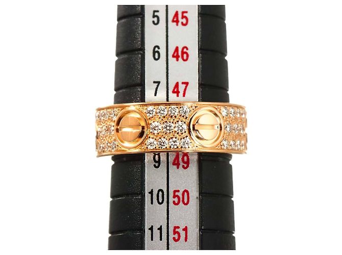 Cartier Love Ring in 18K Pink Gold - view 6