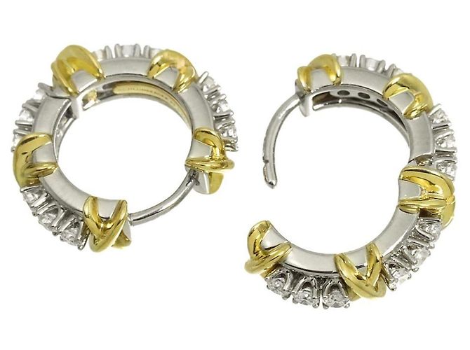 Autre Marque Orecchini Tiffany & Co. Jean Schlumberger in diamanti - vista 3