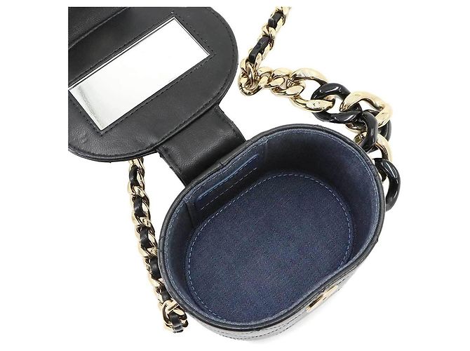Borsa a tracolla Mini Chain Chanel Matelassé - vista 6