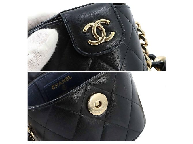 Borsa a tracolla Mini Chain Chanel Matelassé - vista 8