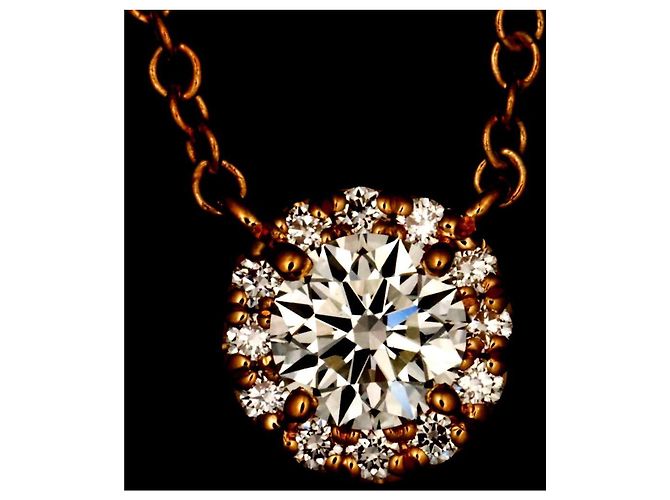 Autre Marque Collana Tiffany & Co. Soleste in diamanti e oro rosa - vista 6