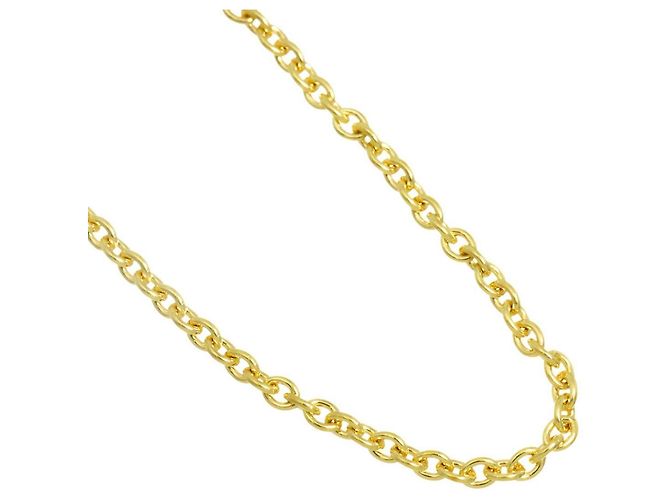 Collana a catena Louis Vuitton in oro giallo 18K - vista 3