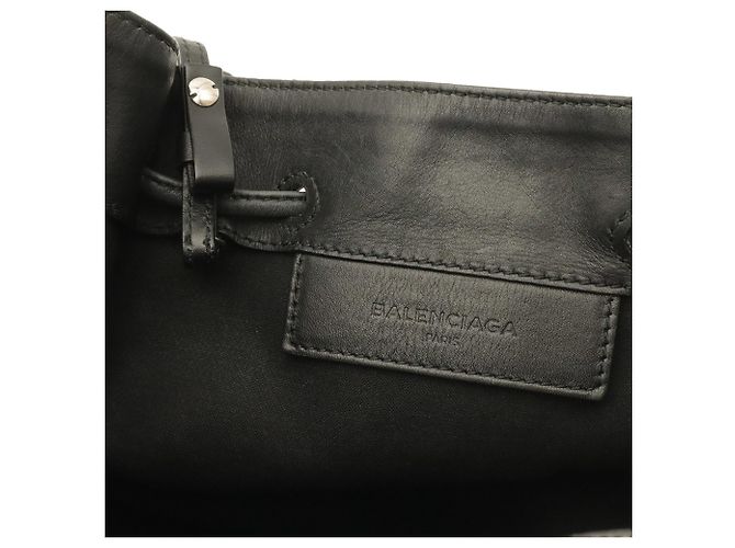 Borsa a secchiello Balenciaga Navy - vista 9