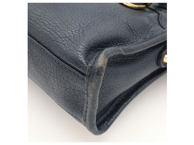 Borsa Balenciaga Classic Metallic Edge City Mini - vista 4
