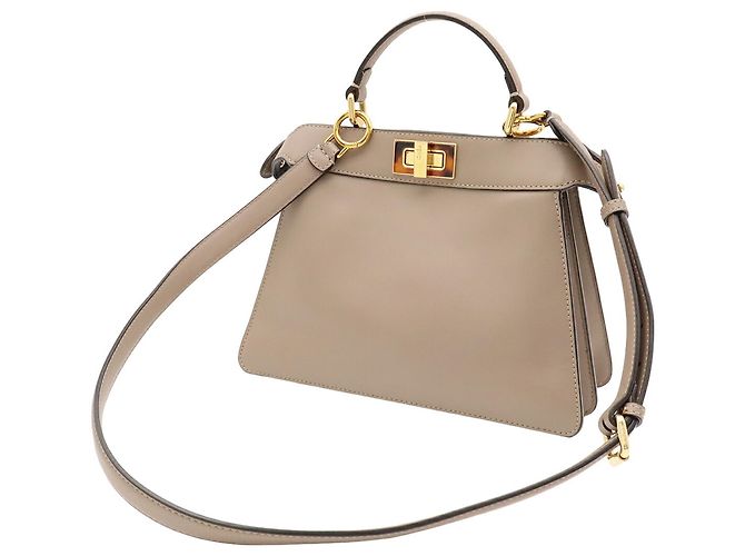 Borsa Fendi Peekaboo ISeeU Small - vista 3