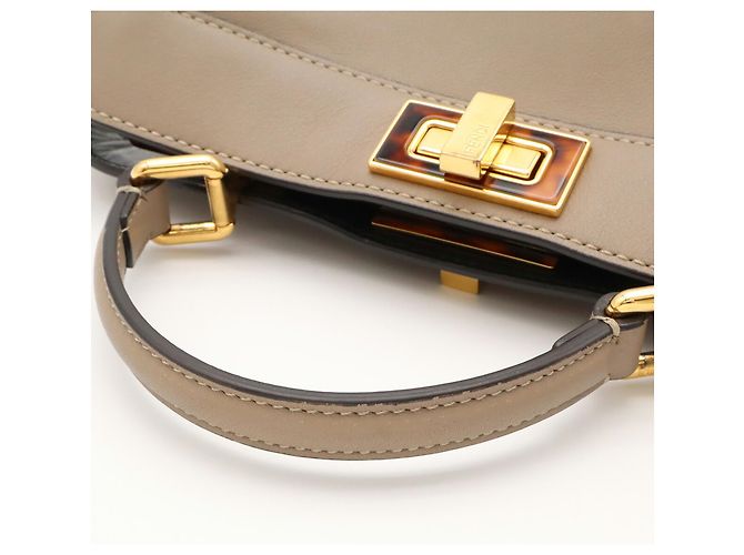 Borsa Fendi Peekaboo ISeeU Small - vista 5