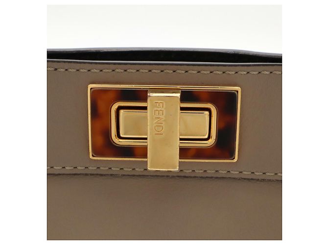 Borsa Fendi Peekaboo ISeeU Small - vista 7