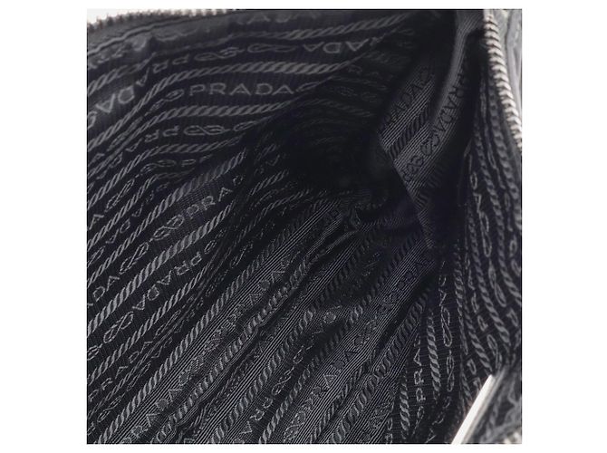Bolsa de ombro triângulo PRADA Re-Nylon - vista 8
