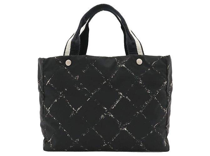 Borsa Tote/Spalla Chanel Old Travel Line - vista 2