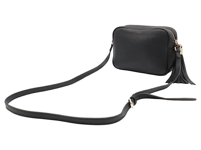 Borsa a tracolla Gucci Soho Small Disco con nappina - vista 3