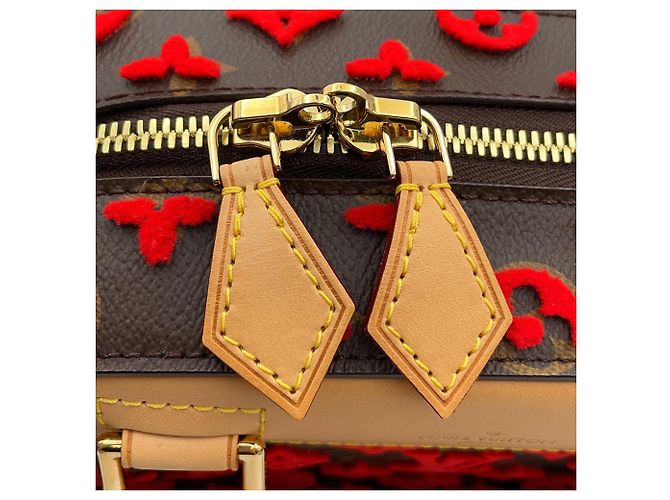 Louis Vuitton Monogram Tuffetage Deauville Cube Handtasche - Ansicht 15