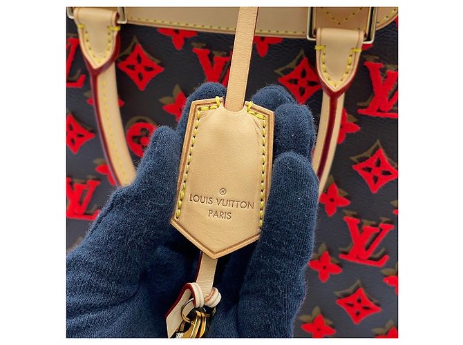 Louis Vuitton Monogram Tuffetage Deauville Cube Handtasche - Ansicht 19