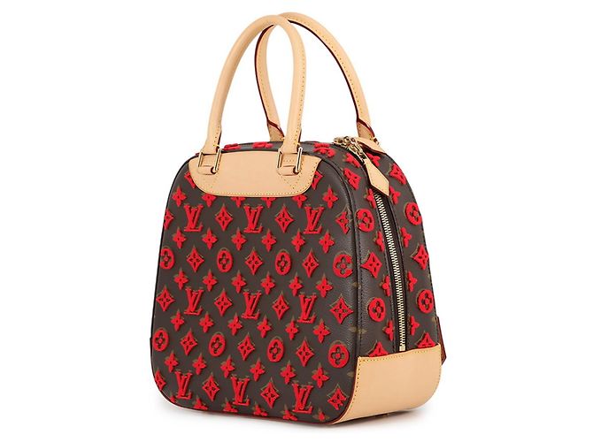 Louis Vuitton Monogram Tuffetage Deauville Cube Handtasche - Ansicht 2