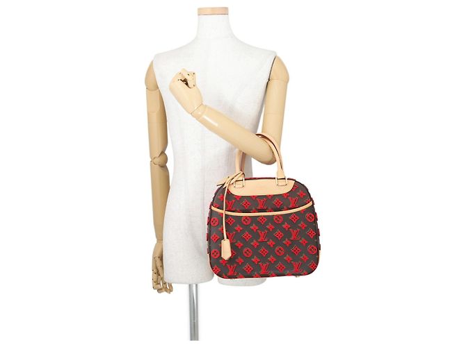 Louis Vuitton Monogram Tuffetage Deauville Cube Handtasche - Ansicht 4