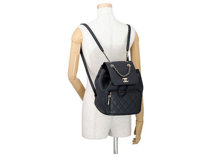 Chanel Matelassé Black Rucksack - Ansicht 4
