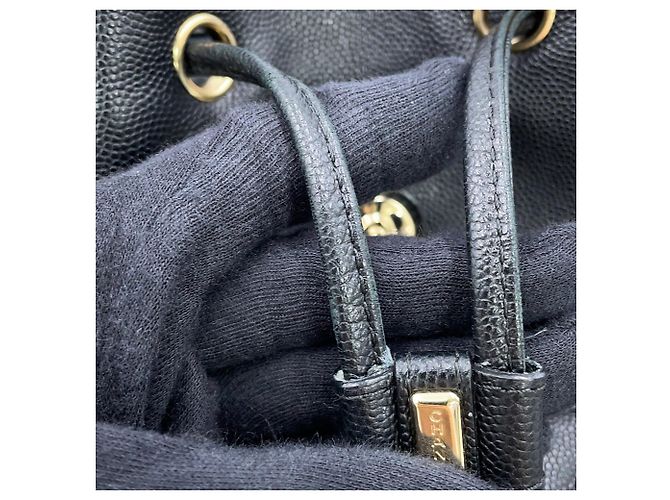 Chanel Matelassé Black Rucksack - Ansicht 7