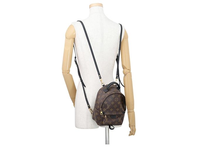 Zaino Louis Vuitton Monogram Palm Springs Mini - vista 4