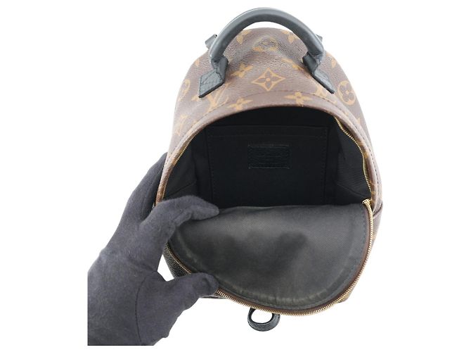 Zaino Louis Vuitton Monogram Palm Springs Mini - vista 5